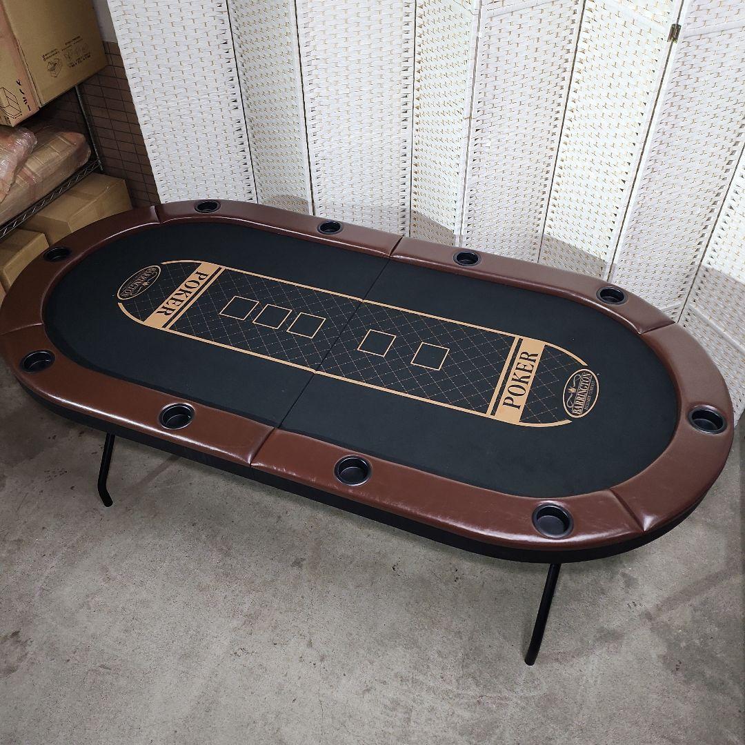 Barrington プレミアムポーカーテーブル 10人用 折り畳み