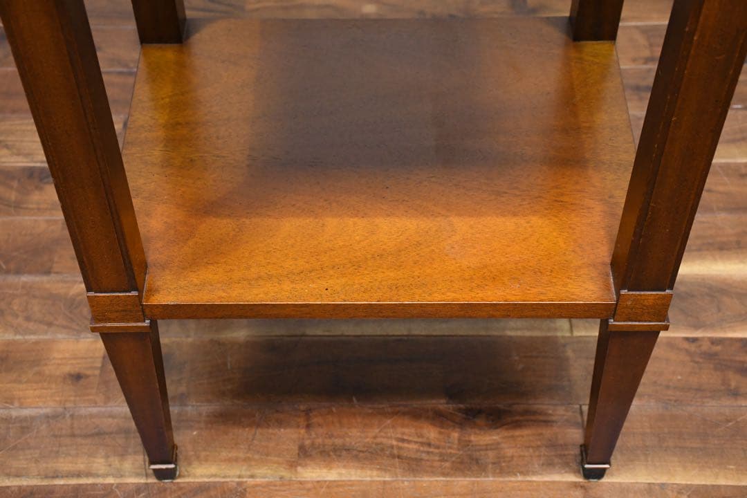 EJK39 ドレクセルヘリテイジ トライユン サイドテーブル 電話台 マホガニー