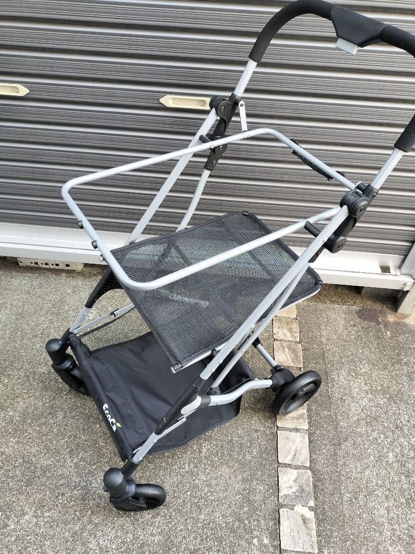 ECOCA 折りたたみショッピングカート ブラック