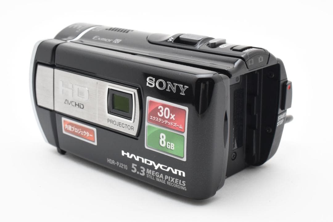 【美品】SONY HANDYCAM HDR-PJ210 ブラック　動作確認済