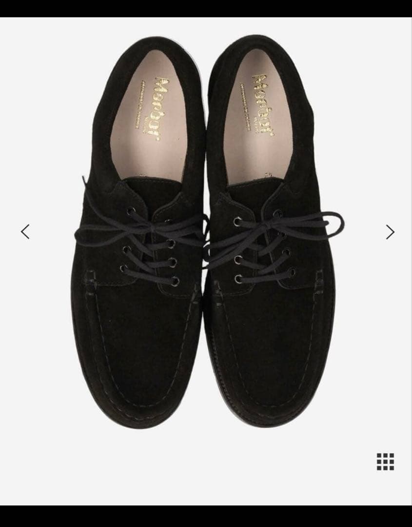 bshop Marbot 別注 モカシンシューズ 黒　42 ビショップ