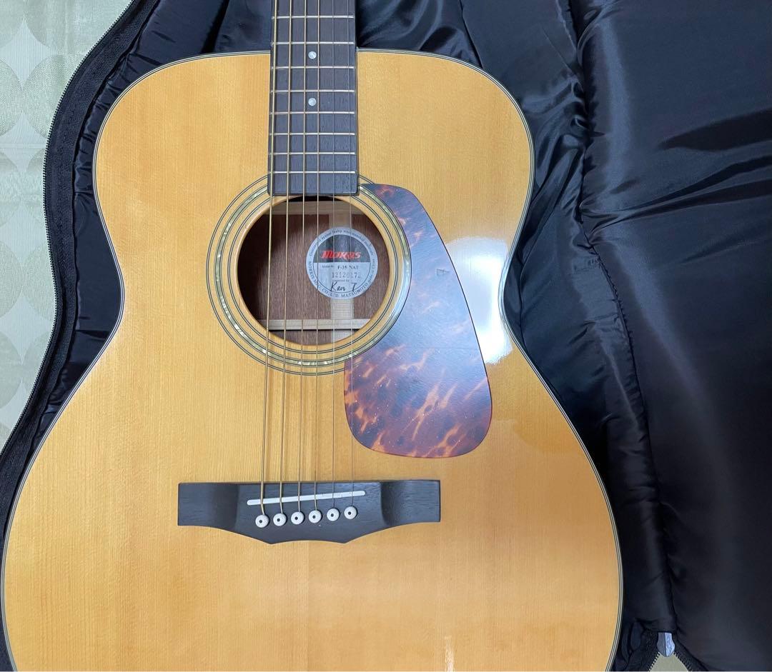 MORRIS モーリス楽器　アコースティックギター　F-35NAT チューナー等