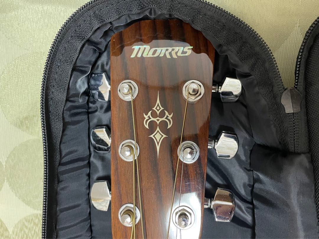 MORRIS モーリス楽器　アコースティックギター　F-35NAT チューナー等