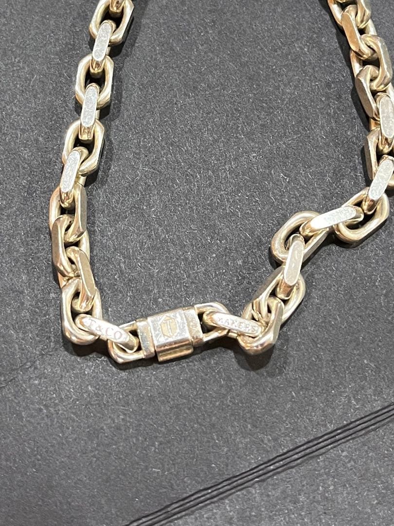 Tiffany&Co. ティファニー　メーカーズ　ナロー　チェーン　ブレスレット