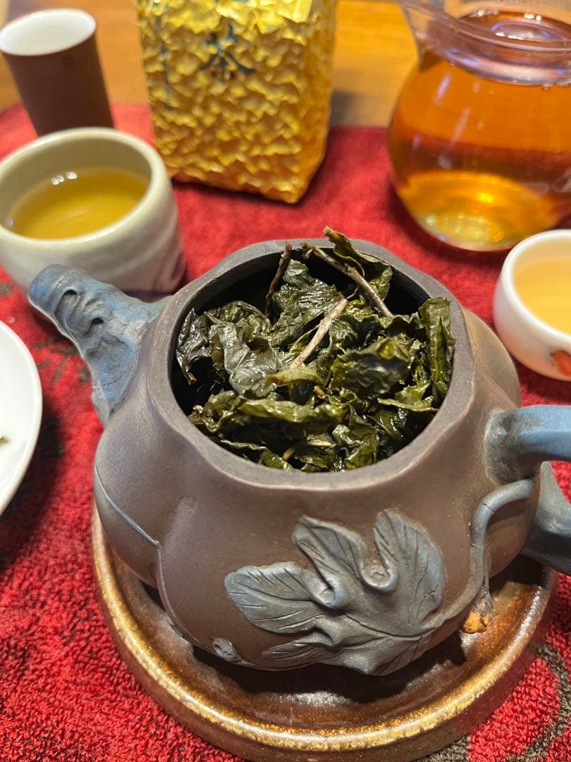 【台湾好茶】新発売 頂級 凍頂烏龍茶 五分火 中強い焙煎香 150g *4点