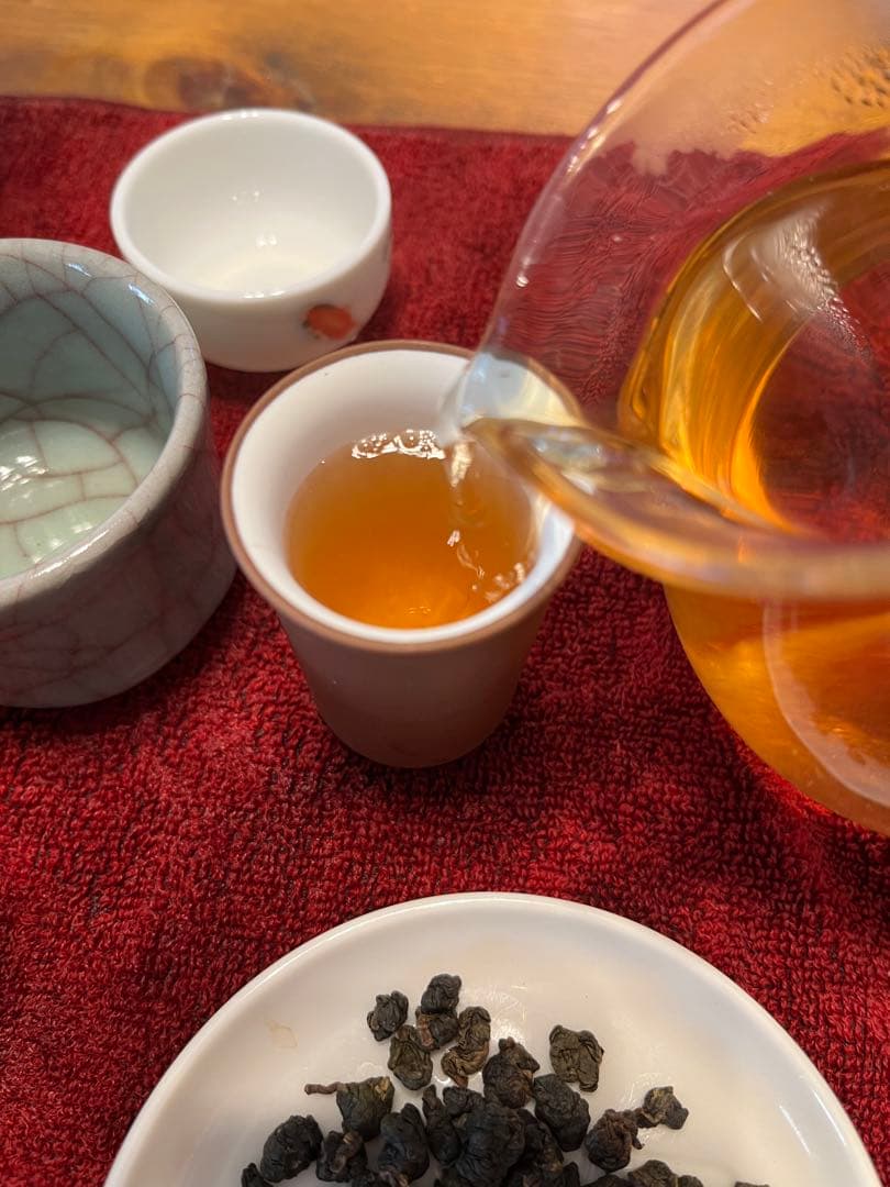 【台湾好茶】新発売 頂級 凍頂烏龍茶 五分火 中強い焙煎香 150g *4点