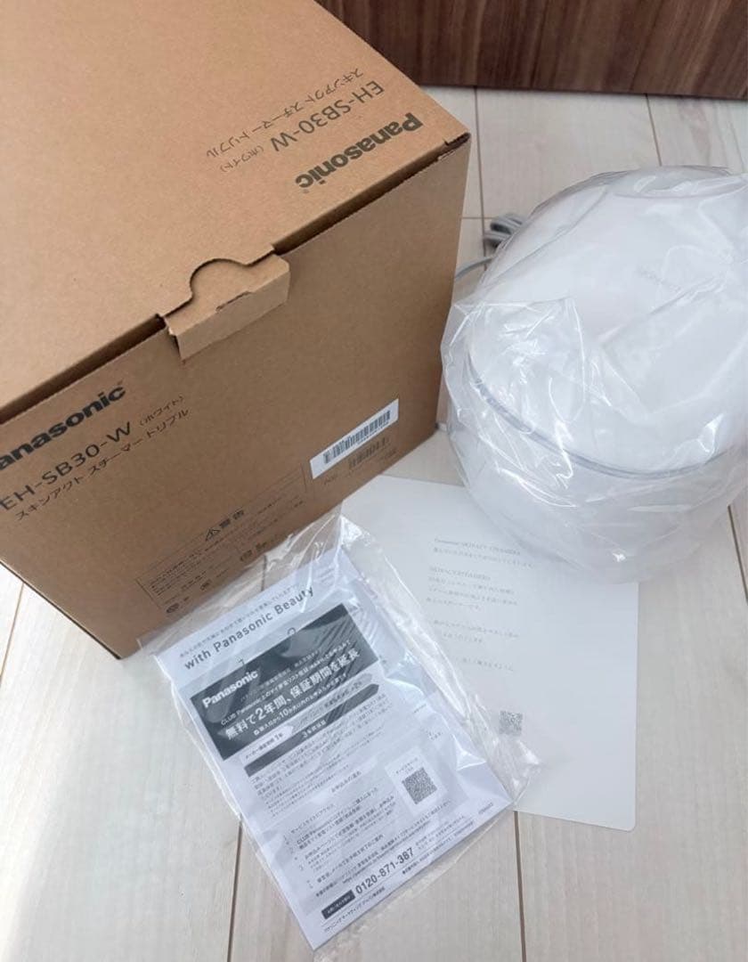 Panasonicスキンアクト スチーマー トリプル EH-SB30-w