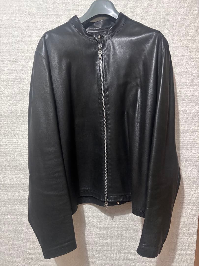 クロムハーツChrome Heartsオールドシングルライダースレザージャケット