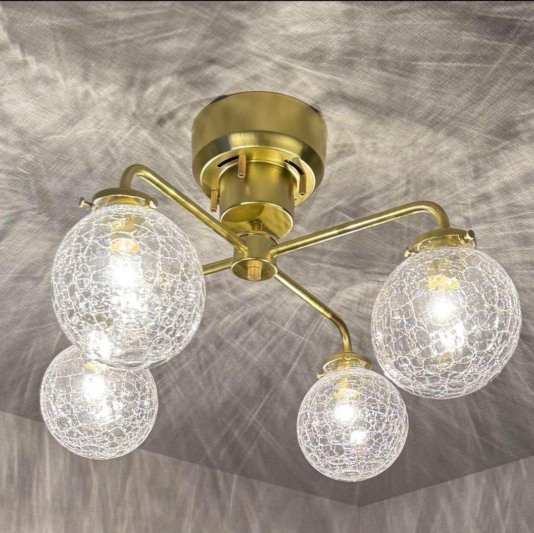 【送料込み！】シーリングライト 4灯 照明器具 調光調色可 リモコン付き