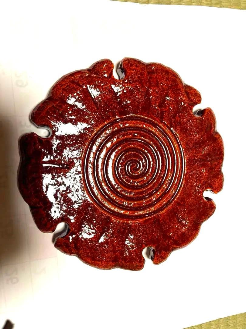 裏千家　茶道具　雪輪瓦