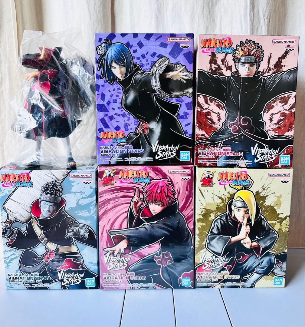 vibrationstars 初期　ペイン 小南 デイダラ サソリ 鬼鮫 イタチ