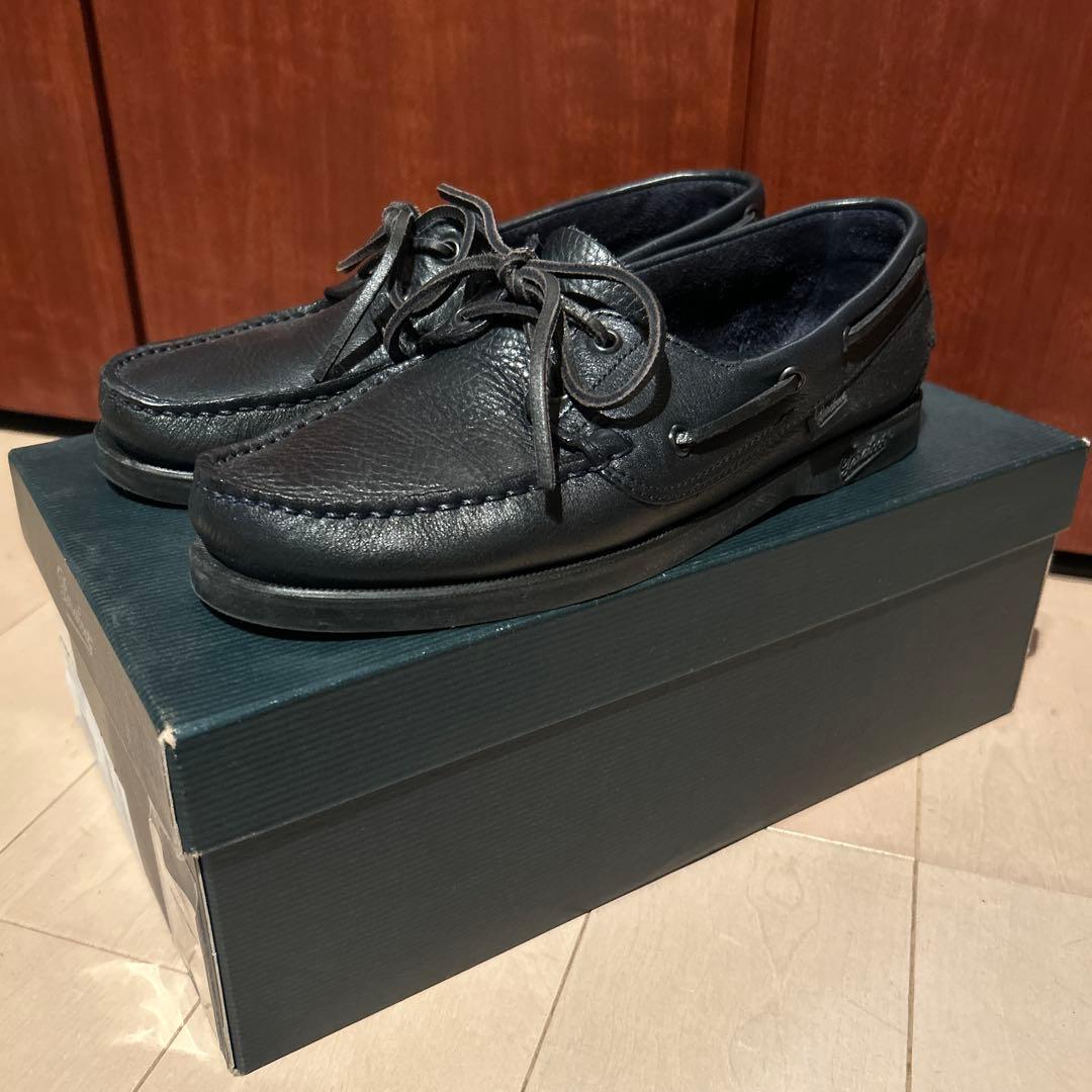 最終値下！パラブーツ　バース　ネイビー