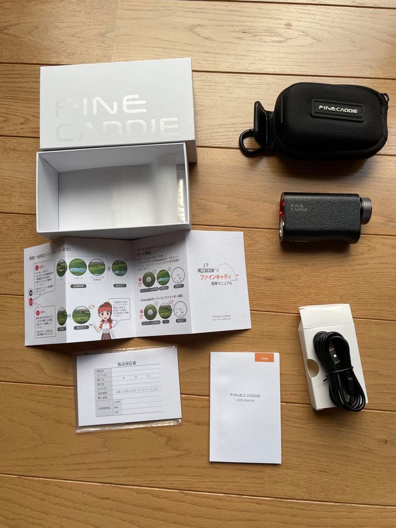 FINE CADDIE J7miniゴルフ用距離計 専用ケース付き