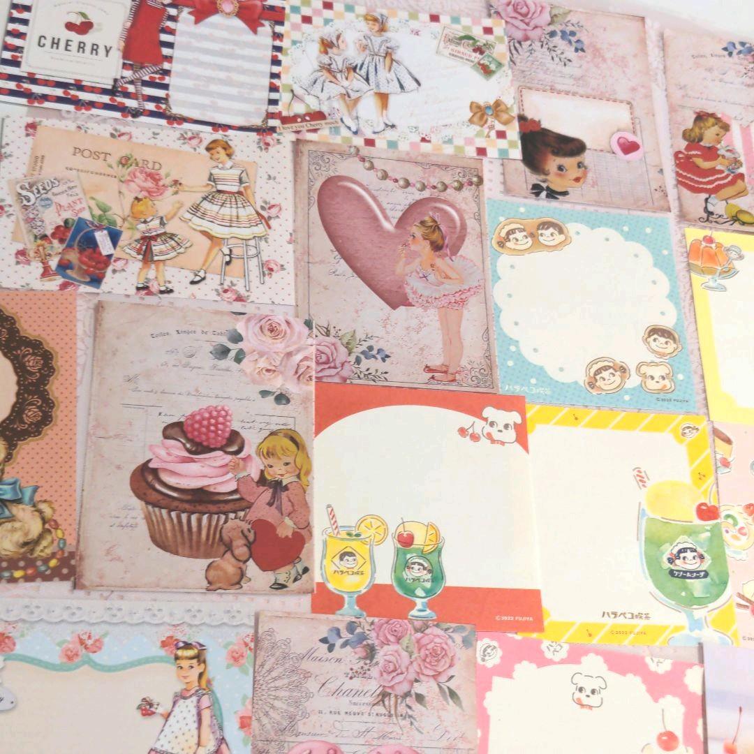 むーちゃん様  ご確認用♥新作ガーリーレトロガール♥可愛いバラメモ♯646