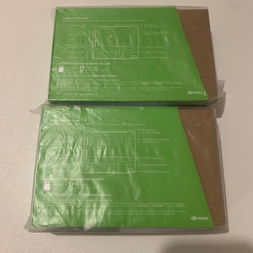 【新品未開封】NVIDIA Jetson Nano 開発者キット B01　2個