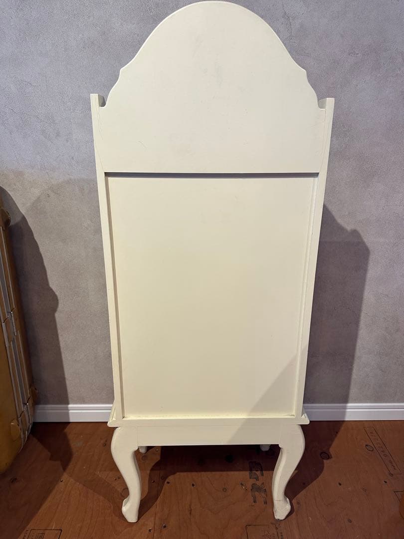 ロココ調 猫脚 マガジン ラック スタンド ブック シェルフ 本棚 アンティーク