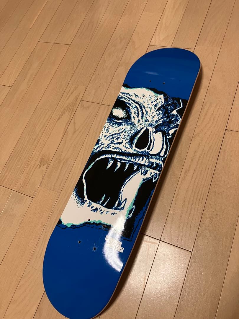 BAKER スケートボードデッキ 8インチ 青色グラフィック