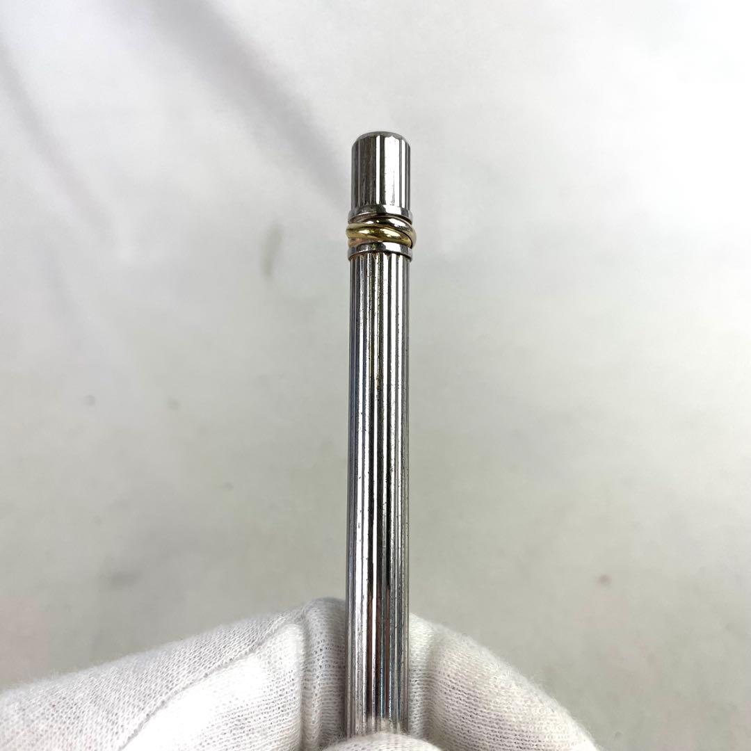 Cartier カルティエ ボールペン トリニティ シルバー 筆記用具