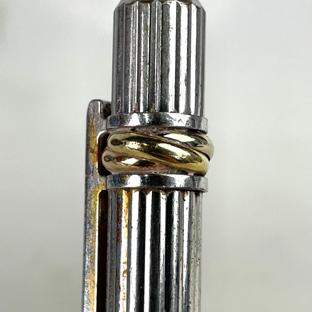Cartier カルティエ ボールペン トリニティ シルバー 筆記用具