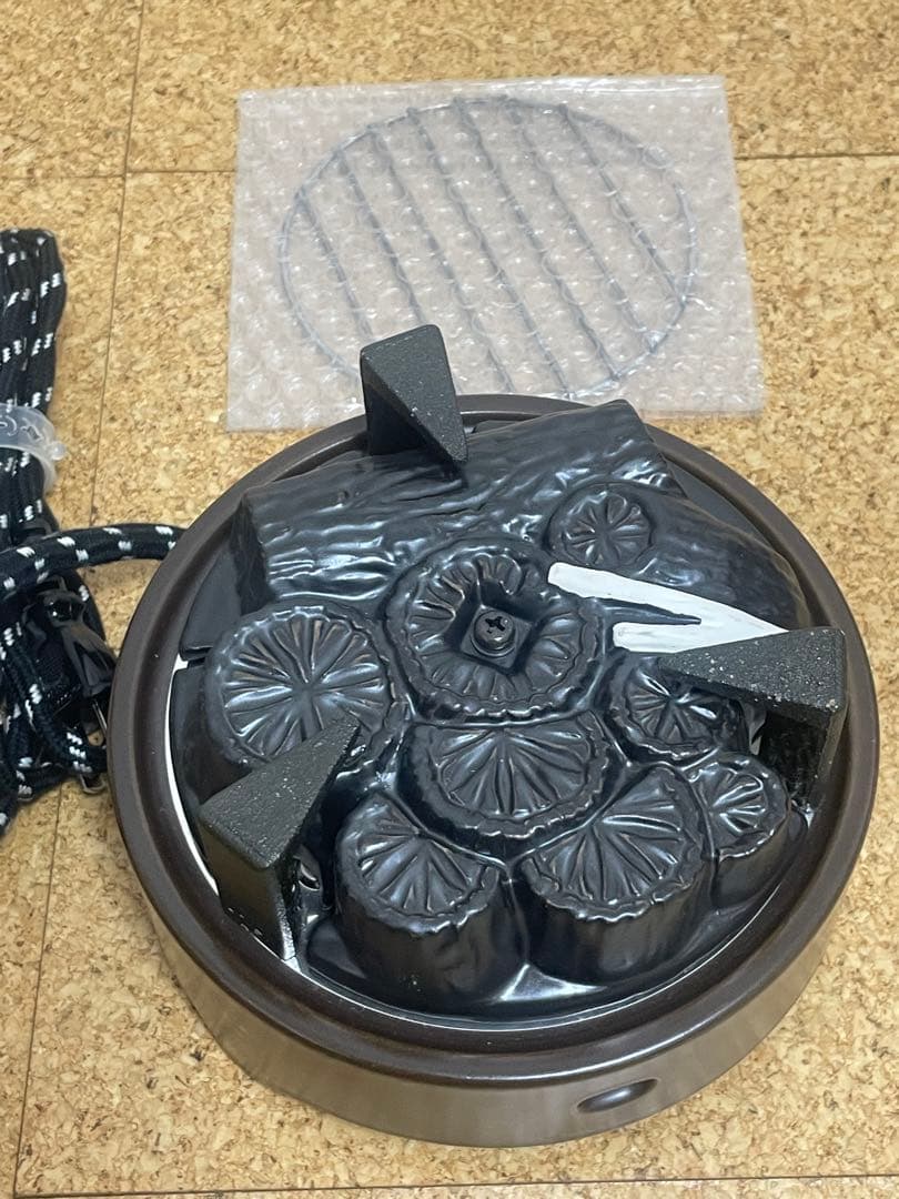 ヤマキ電器 茶道具 遠赤外線電気炭 YU-002-C［表千家用］３段階切替