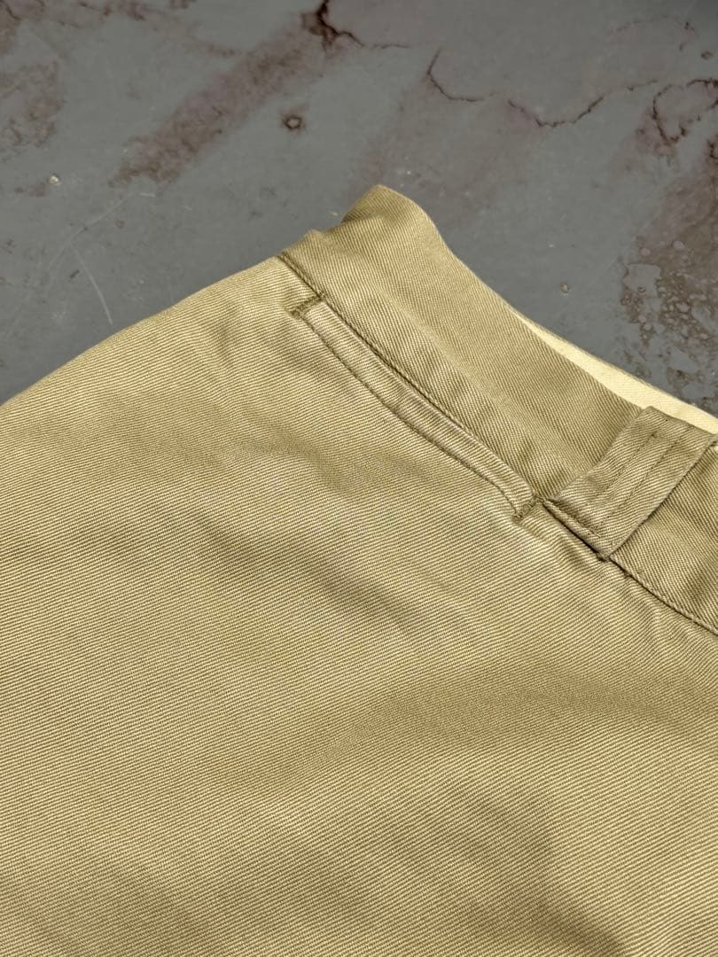 50s U.S.ARMY チノパンツ 尿素ボタン ミリタリー ヴィンテージ