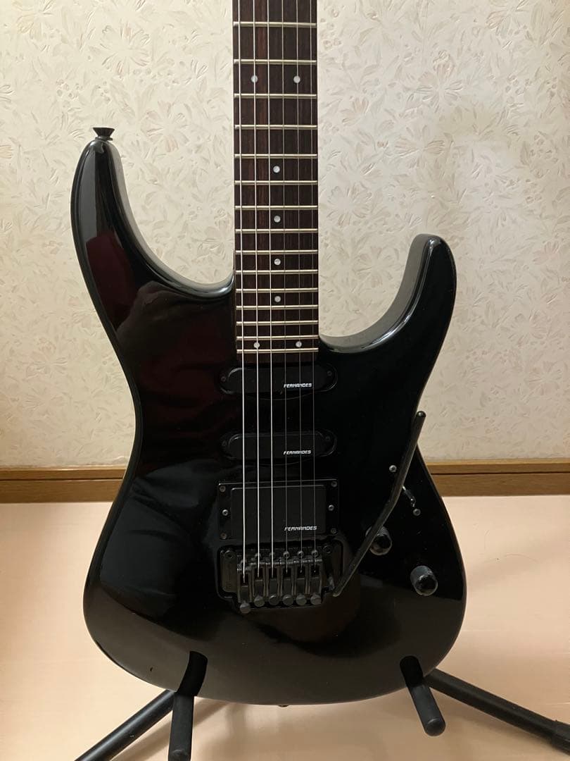 FERNANDES フェルナンデス ブラックGOTOHペグ 純正ケース 整備済