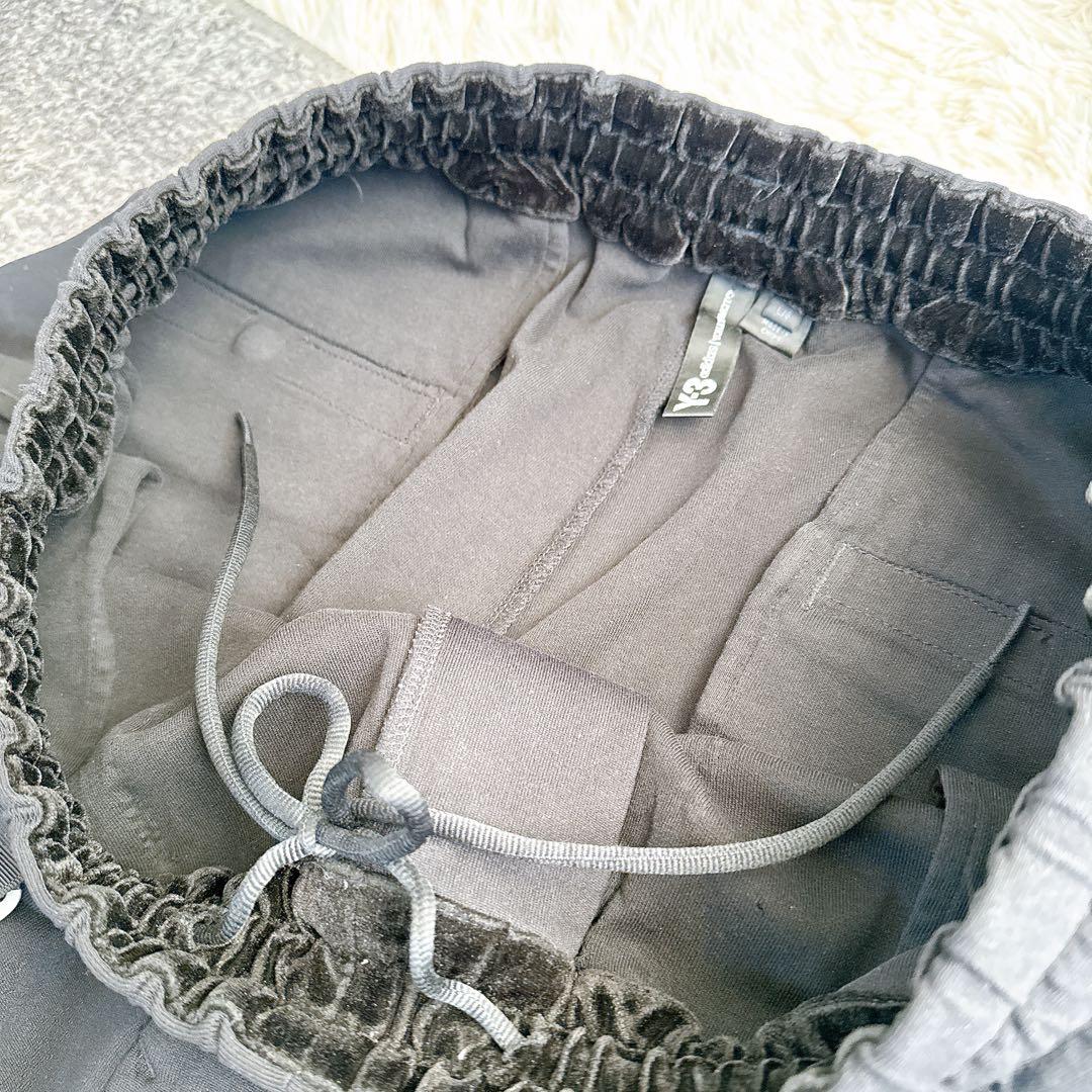 Y-3 ワイスリー ストライプス サルエル トラックパンツ Lサイズ