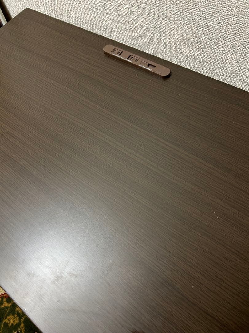 値下げ！こたつテーブルハイタイプコンセント付き