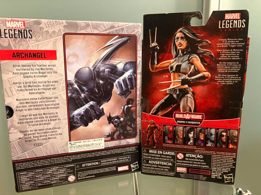 マーベルレジェンド　Xフォース　アークエンジェル　X-23 セット
