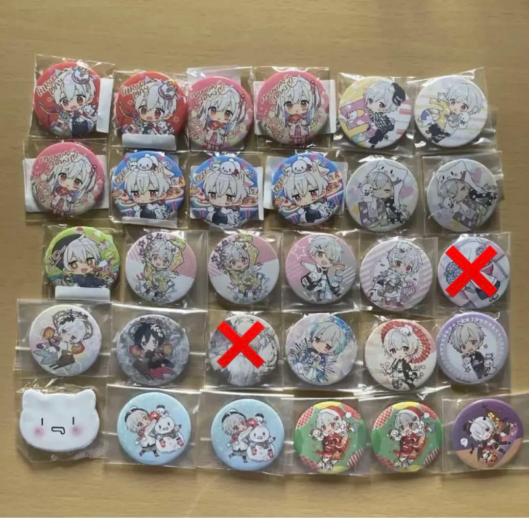 歌い手　缶バッジ　まとめ売り