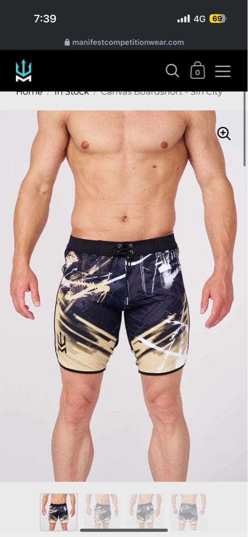 サーフパンツ　manifest 28