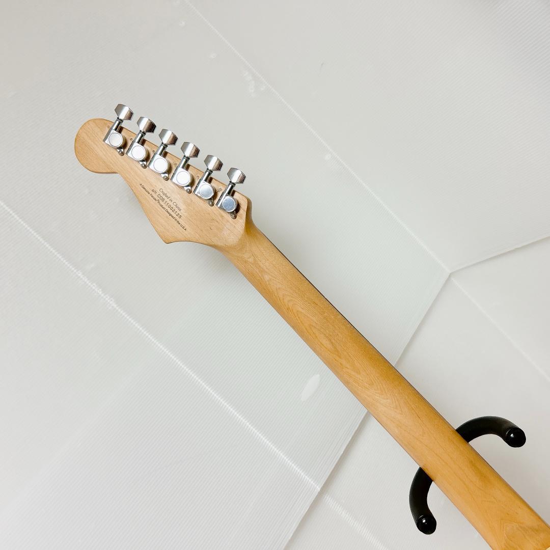 美品 Squier スクワイヤー ストラトキャスター ホワイト 白