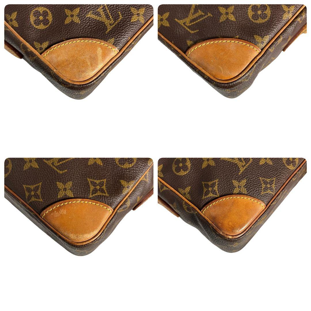 【鑑定済】ルイヴィトン　トロカデロ 30　モノグラム　ショルダーバッグ　ブラウン