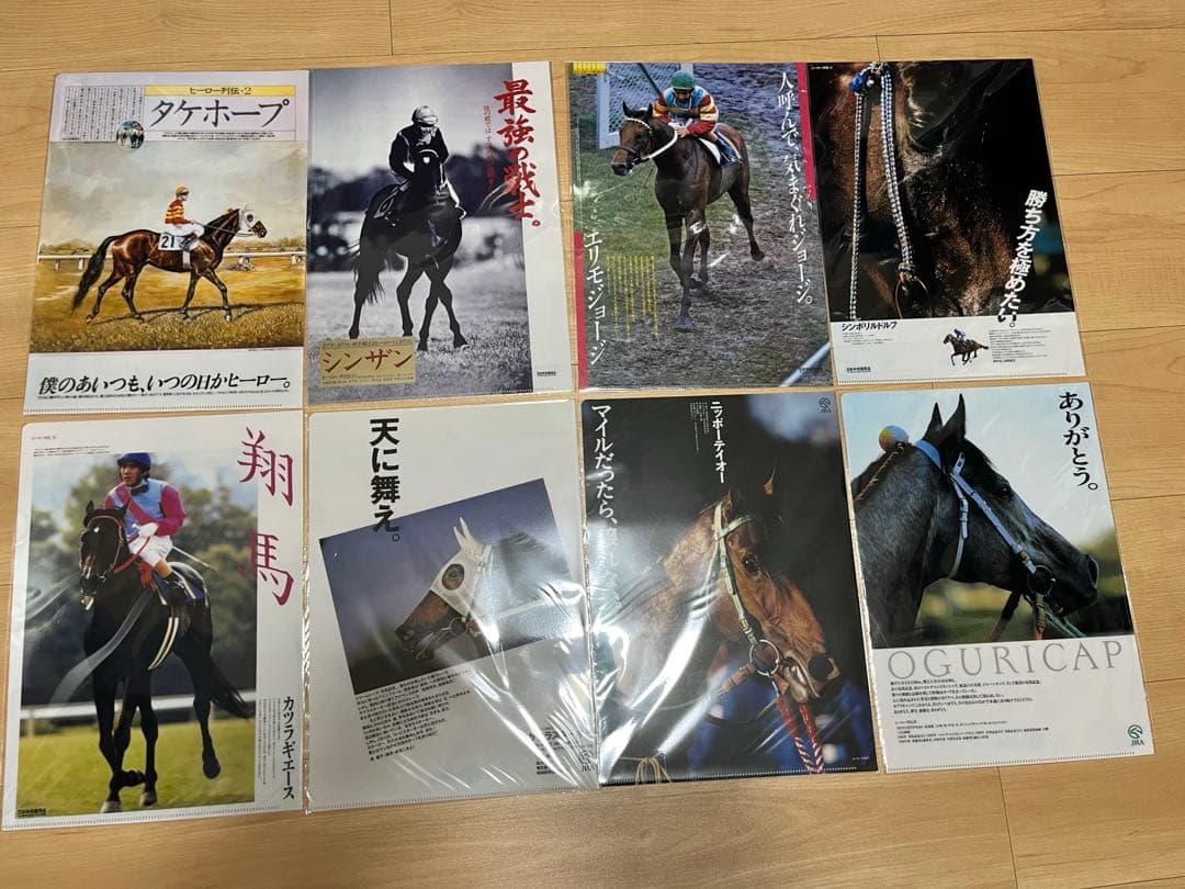 JRA ヒーロー列伝　クリアファイル　29枚(27種類)セット