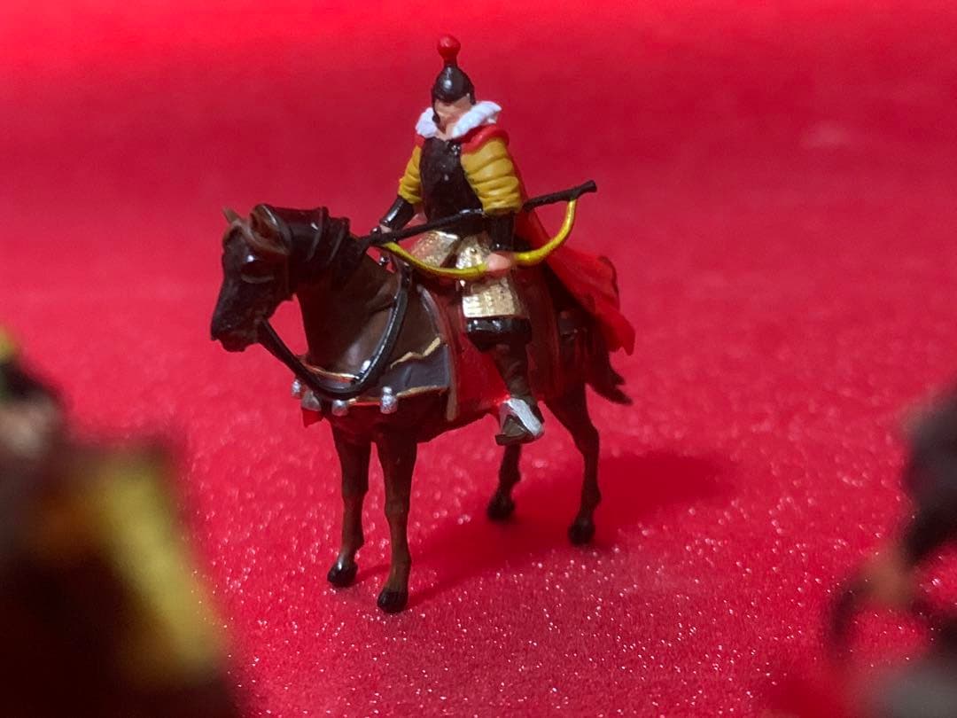 三国志　五虎大将出陣　フィギュア　1／80