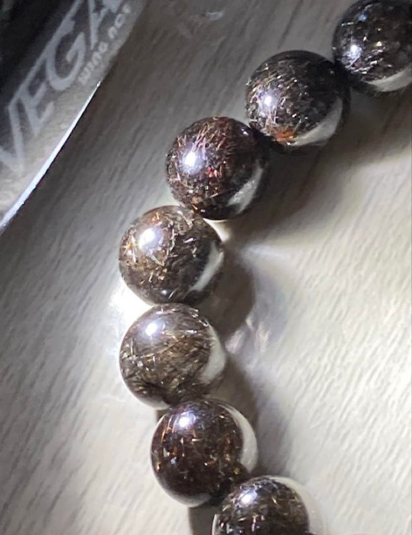 ⭐️大特価⭐️ブラックルチルクォーツ　 ルチレイテッドクォーツ　ブレスレット　天然石