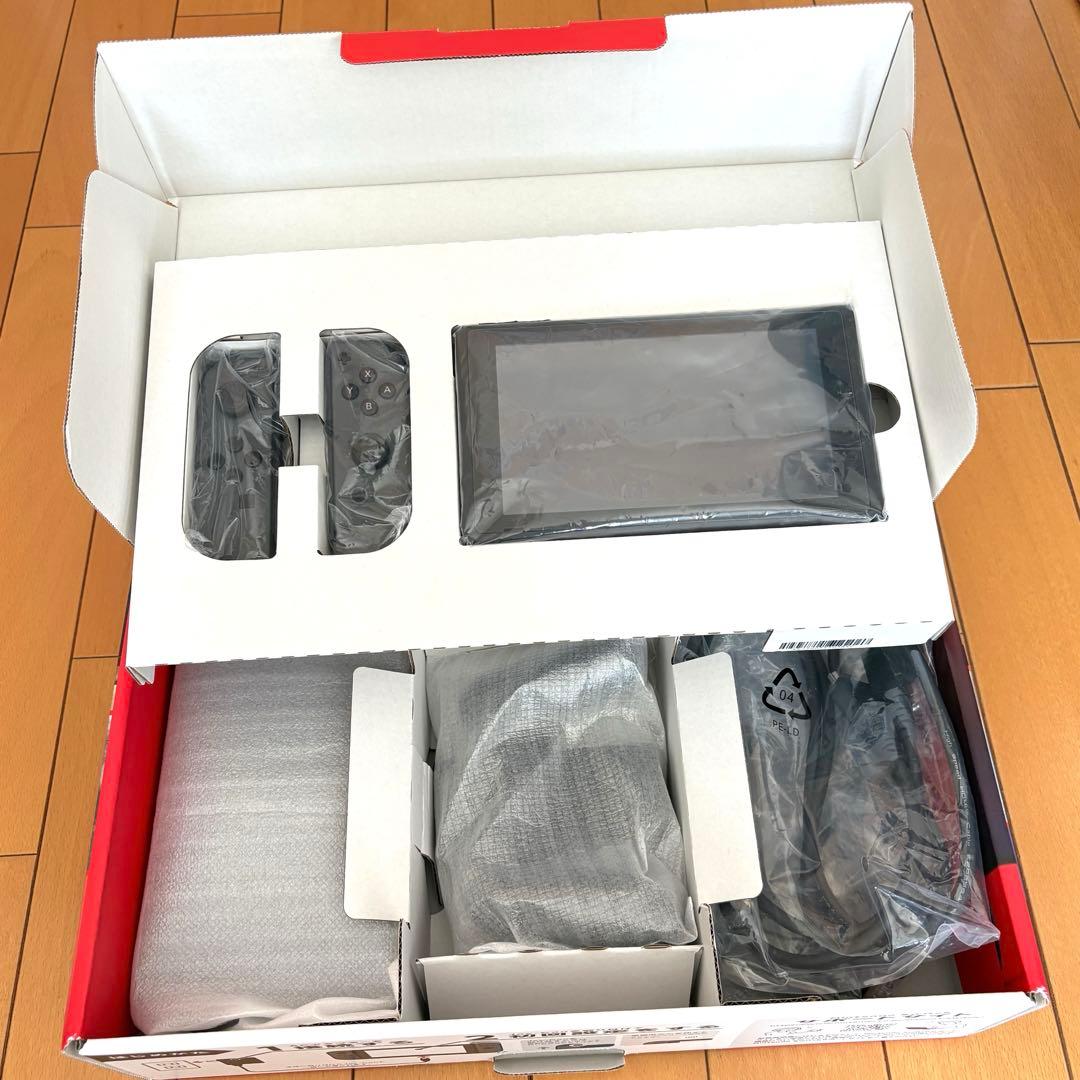 も*ん様 Nintendo Switch グレー microSD付き