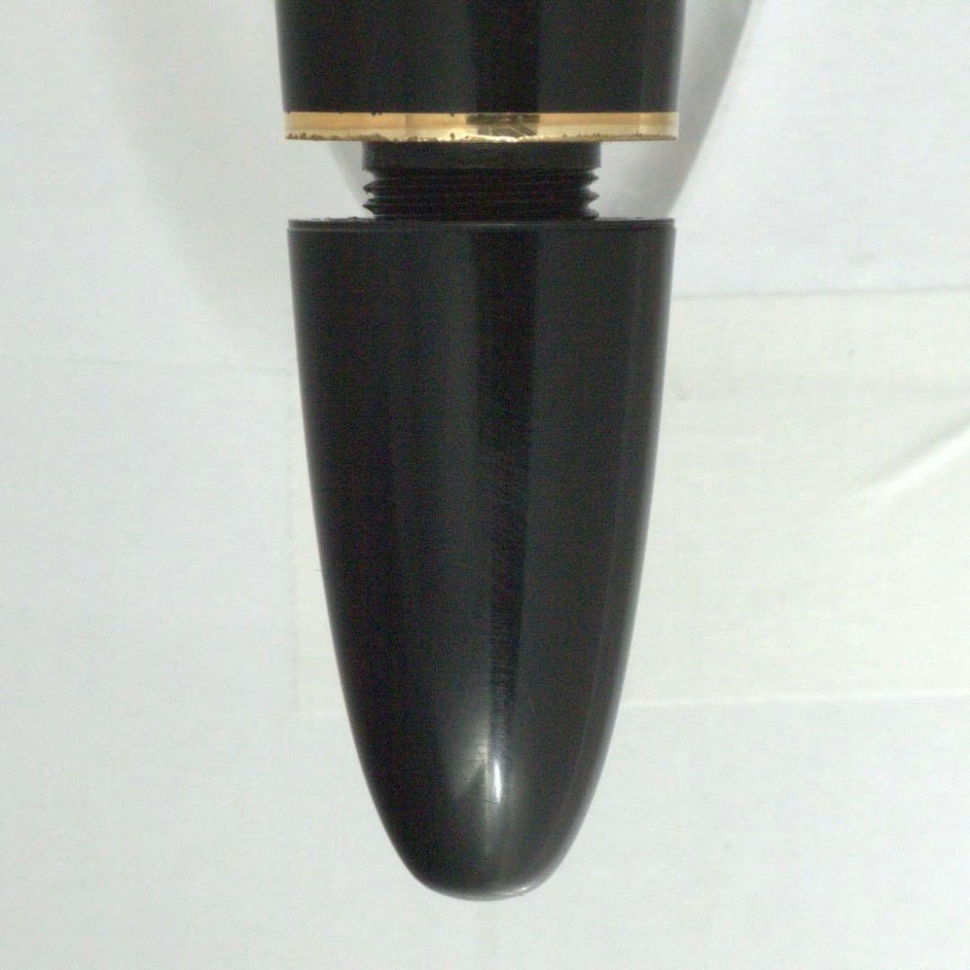 ★美品★　モンブラン　万年筆　149　14C　中白　EF　エボナイト芯　箱インク