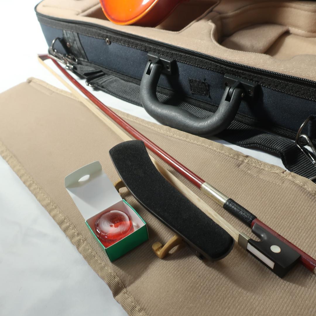 美品 SUZUKI No.230 1/8 2013 バイオリン 弓 KUN肩当