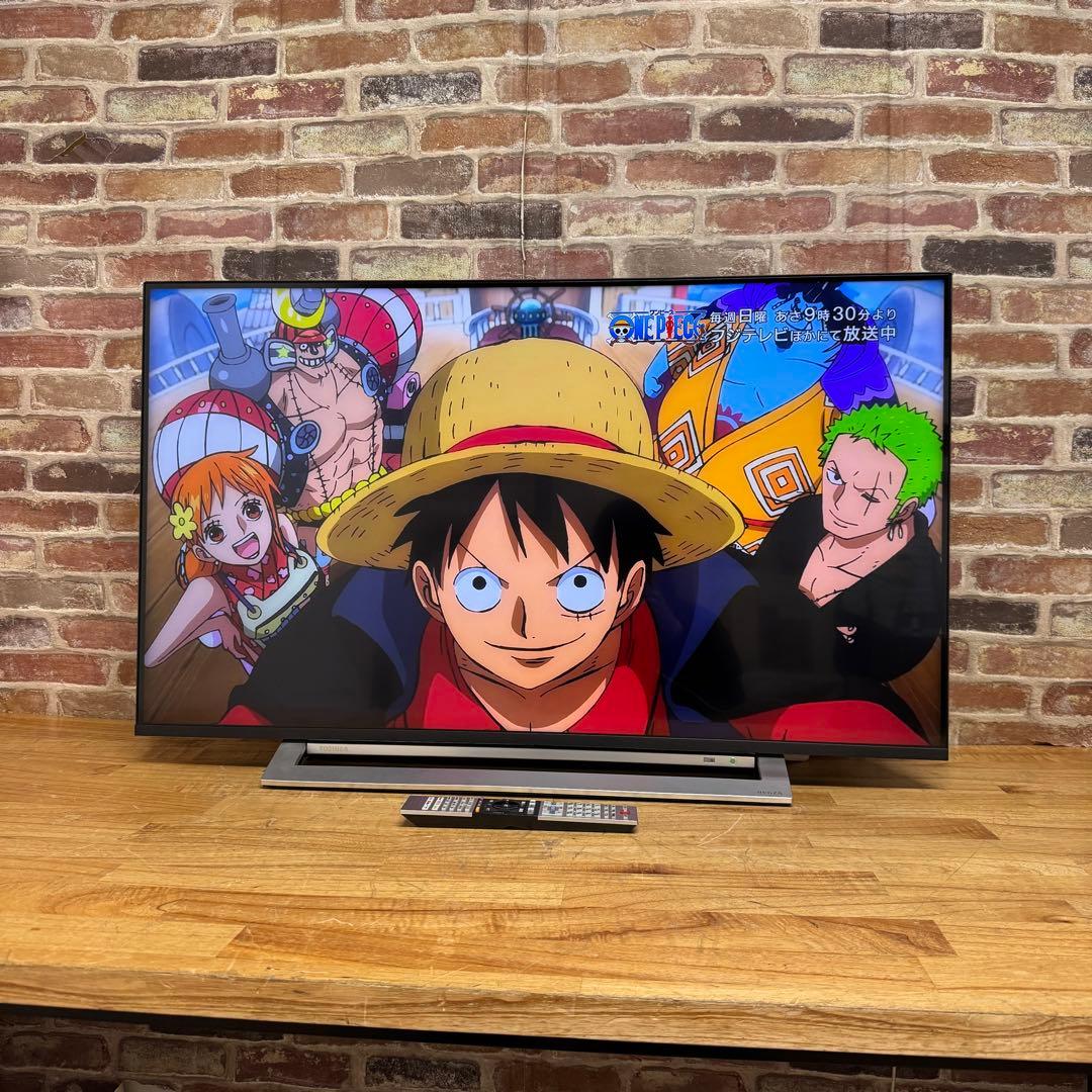 東芝 50V型 4Kチューナー内蔵 液晶テレビ レグザ 50M530X W録画○