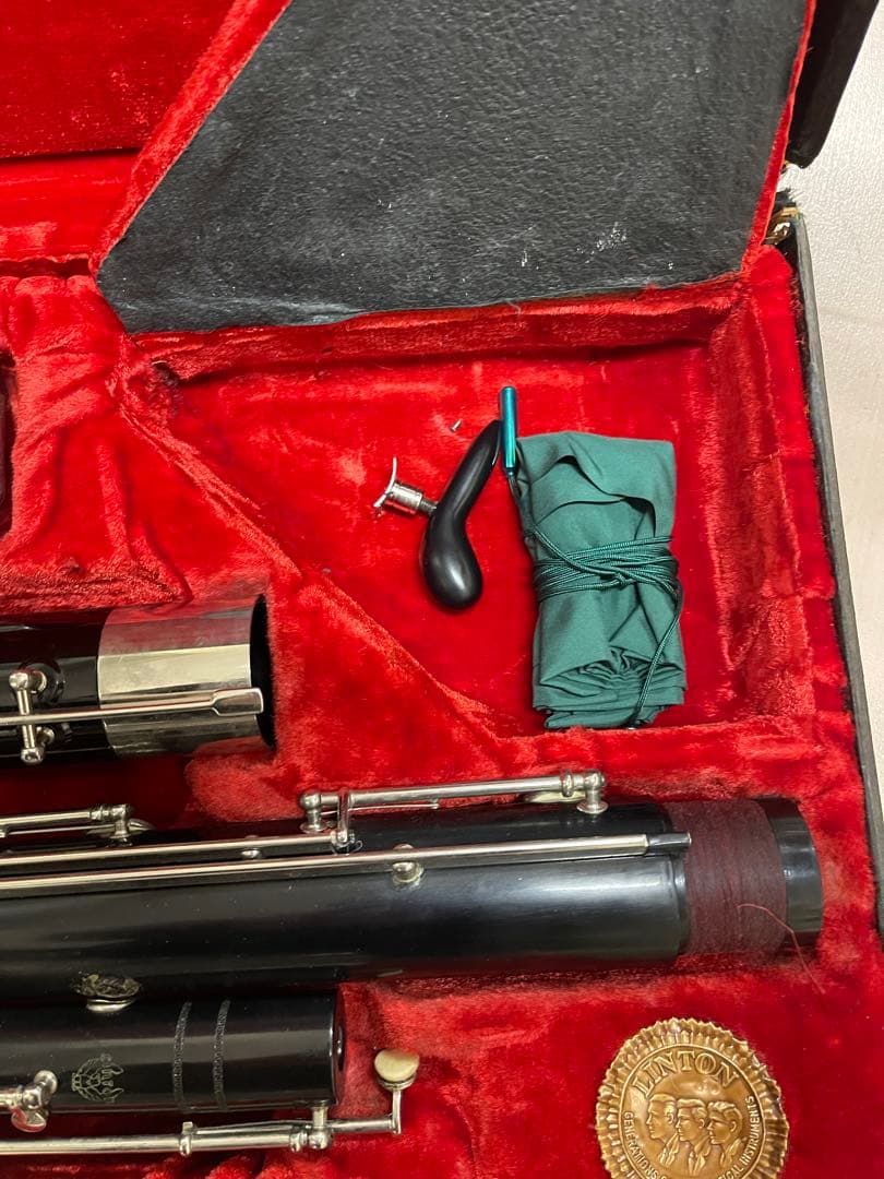 Linton ファゴット本体 ケース付き　リントン