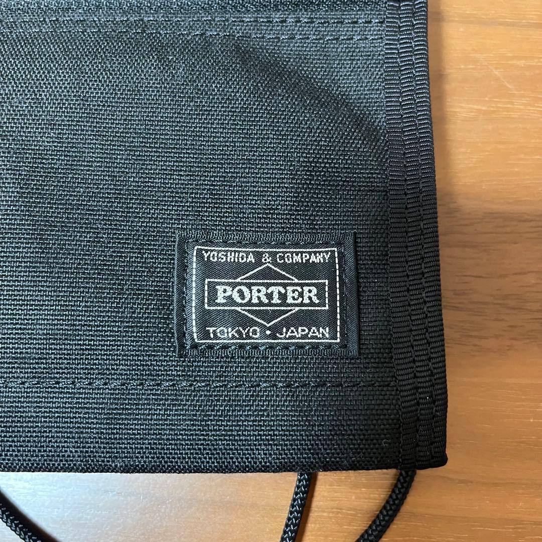 【美品】ポーター ハイブリッドトラベルケース パスポートケース ミニショルダー