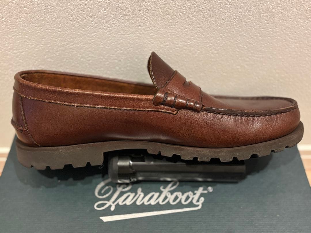 Paraboot ローファー コロー　モカシン 革靴　CORAUX