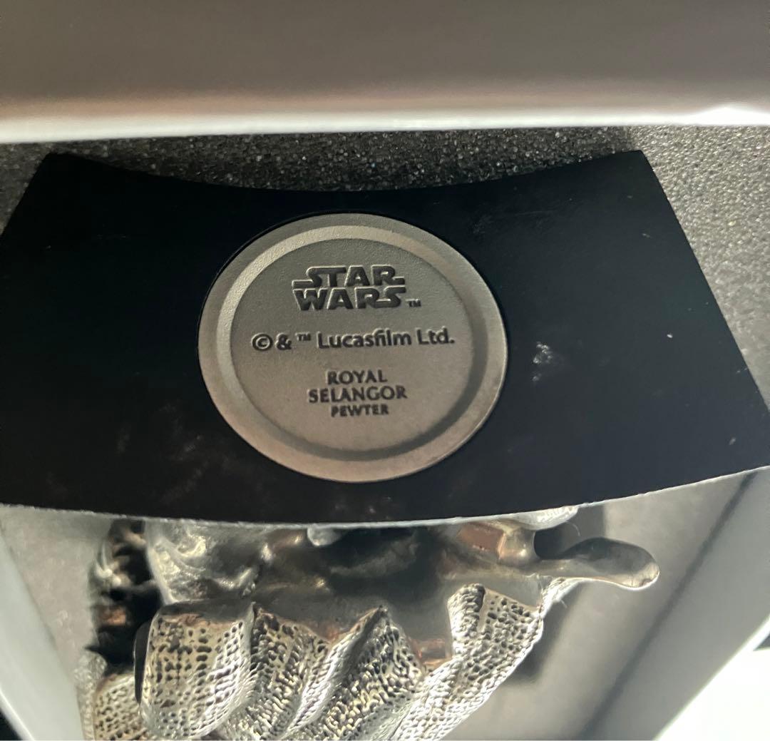 【開封品美品】スターウォーズ　ロイヤルセランゴール　マスターヨーダ