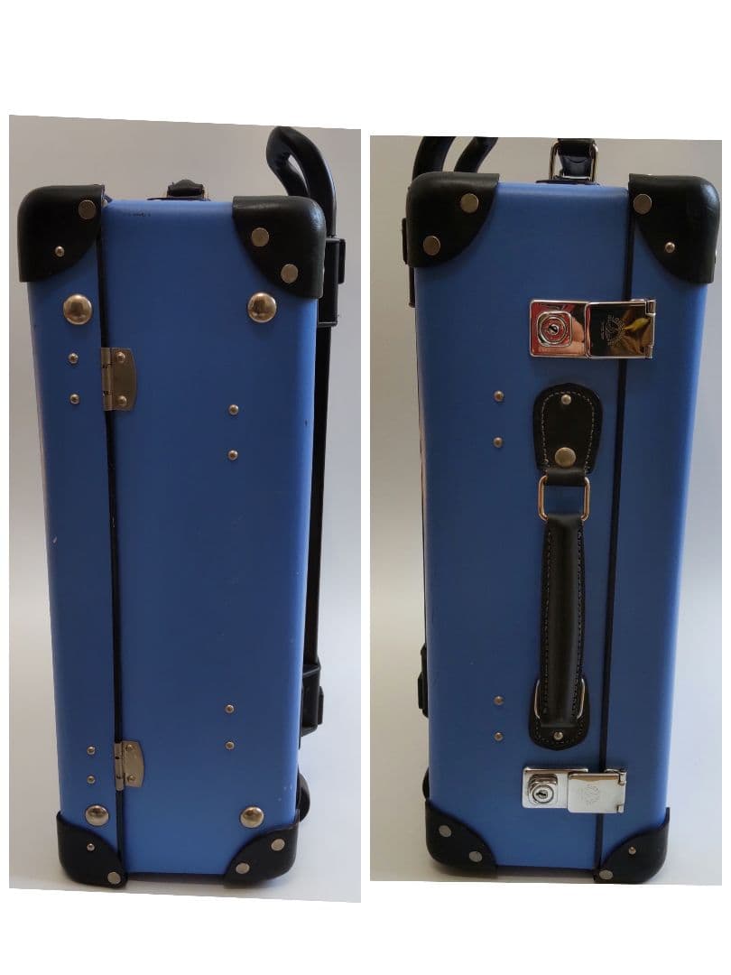 希少 グローブトロッター スモールキャリーケース センテナリー 18インチブルー