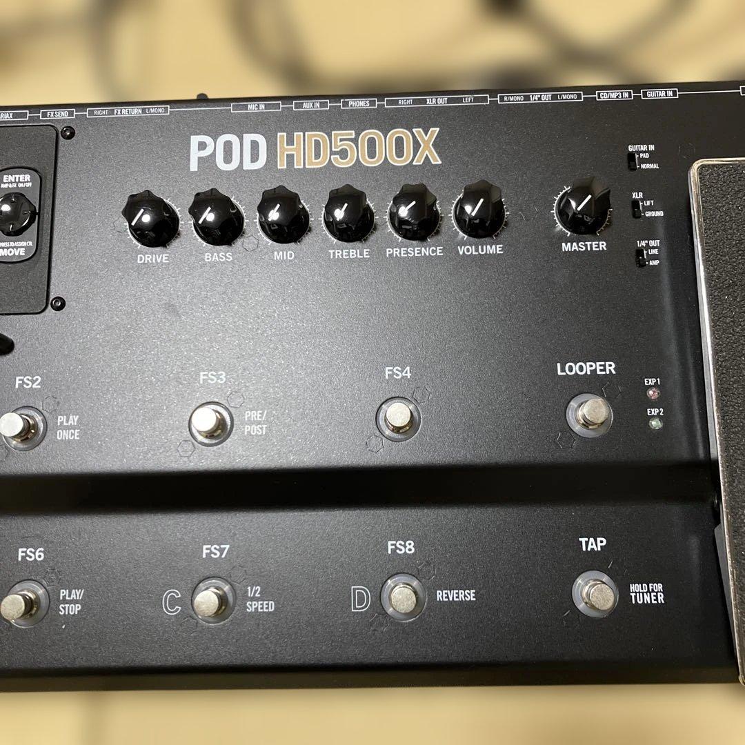 ギター LINE6 POD HD500X