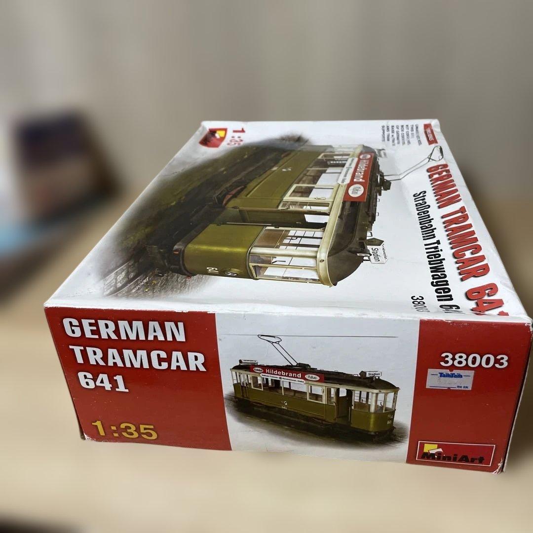 MiniArt 1/35 ドイツ路面電車641 未組立. Ln498