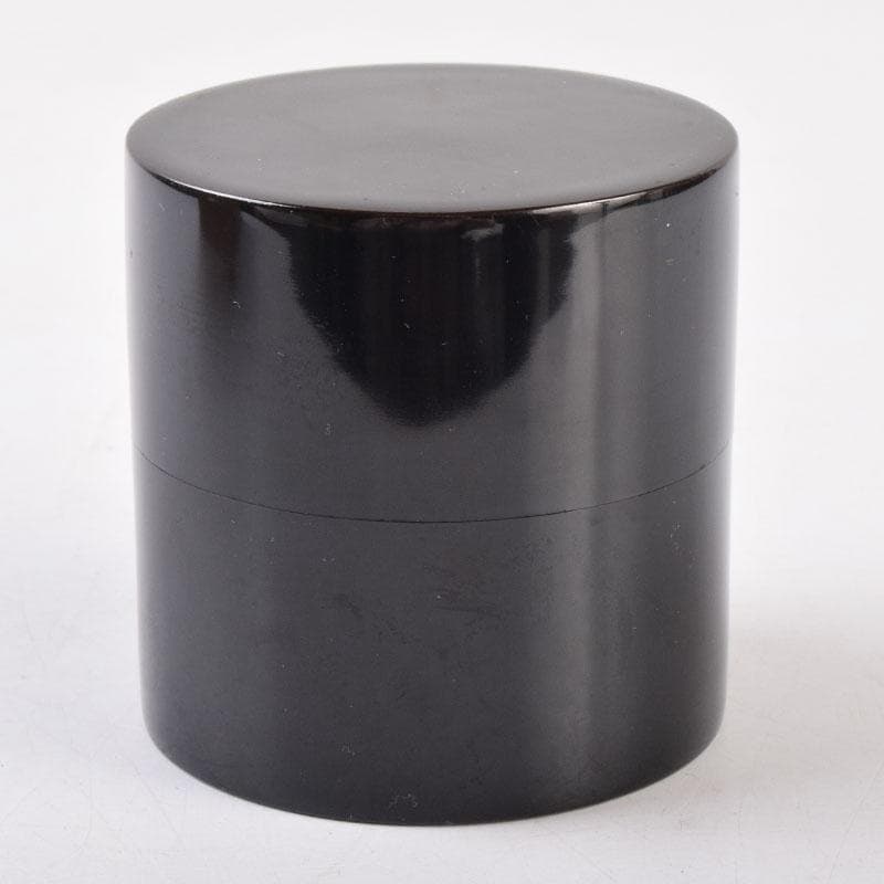 茶道具　黒塗　中次　棗　時代箱　V　8512