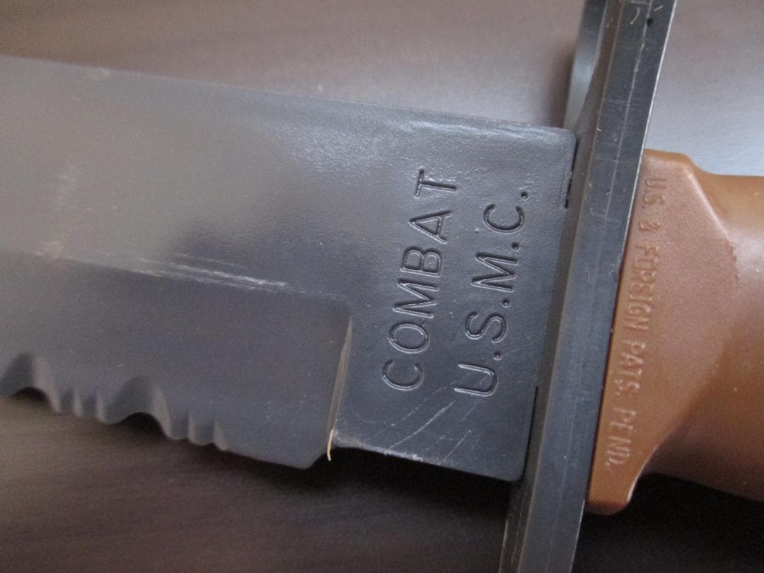 新品　模型品　米軍　海兵隊　M10バヨネット　銃剣　コンバットナイフ