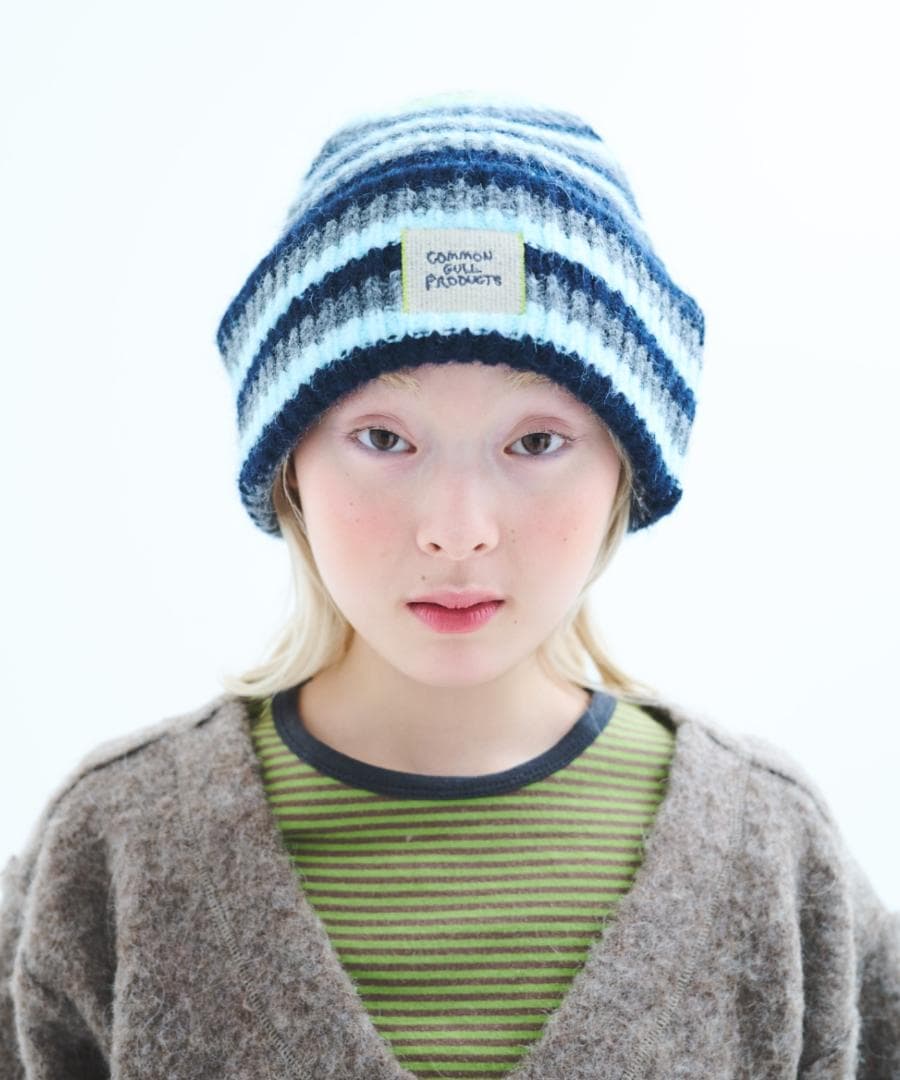 common gull products. 記憶の中のガルニット帽弟子 グレー